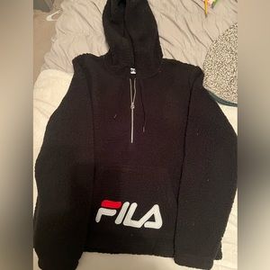 Fila Sherpa quarter zip
